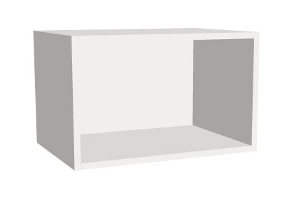 Aufsatz-Schrankregal 1 Ordnerhöhe 600mm breit Serie dataline