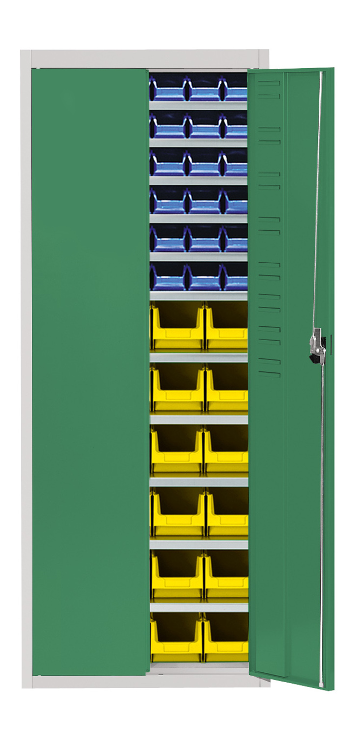 201-0072-00-schrank-mit-sichtlagerkaesten9qqNTvyuXVN84 Stahl-Schrank mit Kästen Gr. 4+5