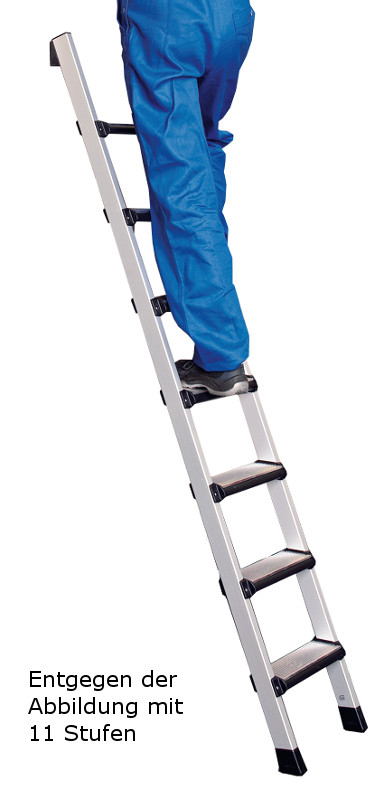 706-0552 Stufen-Anlegeleiter aus Leichtmetall