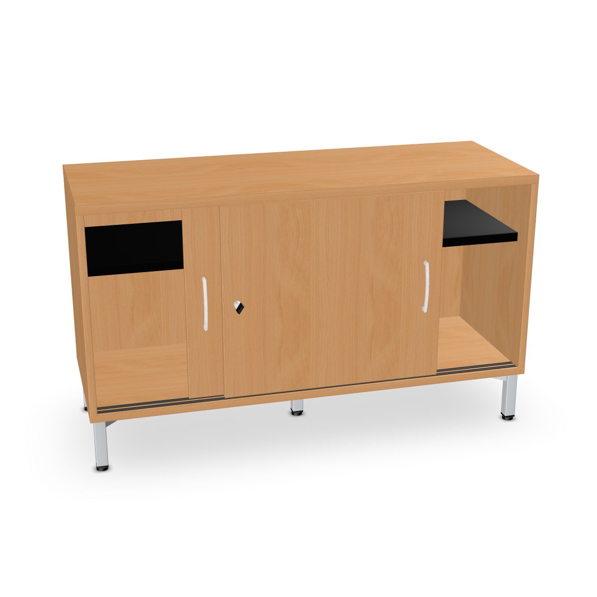Schiebetürenschrank 1200 mm breit Serie dataline