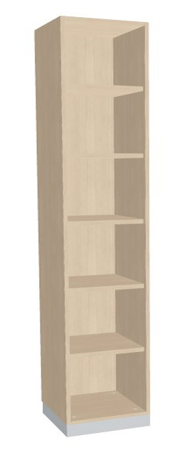 204-0086-71k4bYyN8U8BRHx Schrankregal 6 Fächer 600mm breit Serie dataline