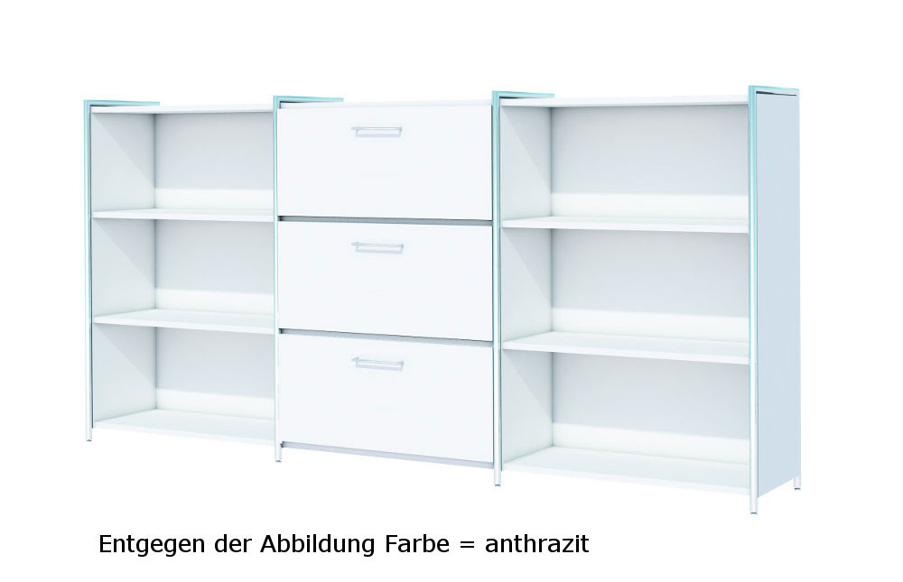 Highboard mit 3 Schubfächern Serie artline