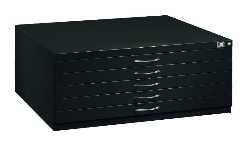 503-0243-90aZAQDnHo6mfgy Flachablageschrank bis DIN A0 mit 5 Schubladen je 45mm hoch