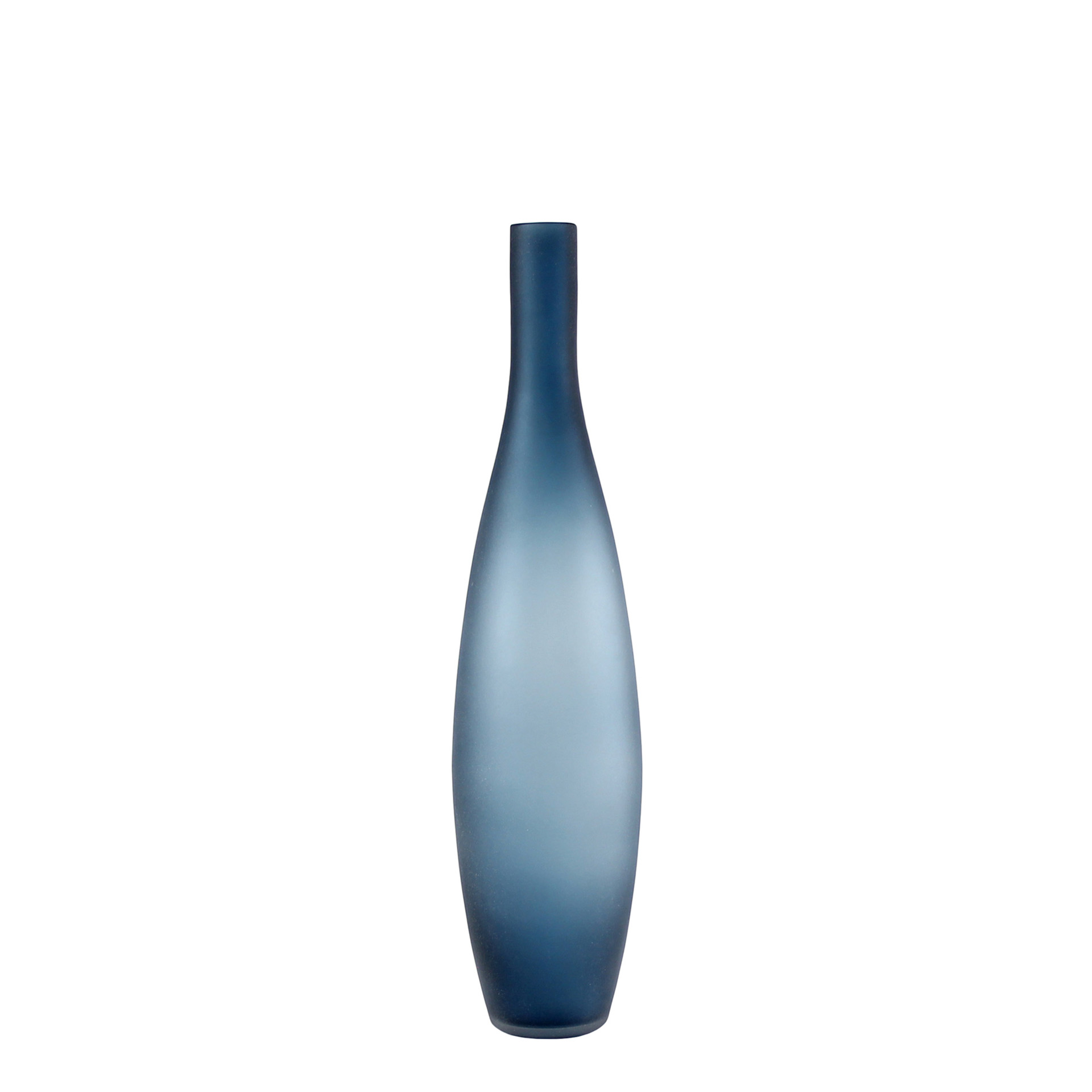 821-0015-60_F Vase Sanica Flasche blau