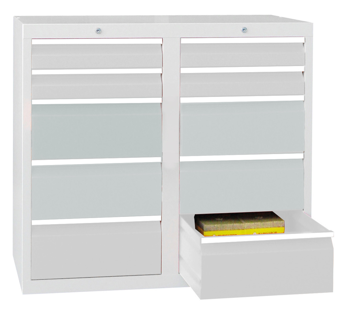 Schubladenschrank, 10 Schubladen, Serie 501-10