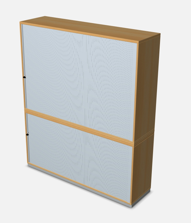 Querrollladenschrank links schließend