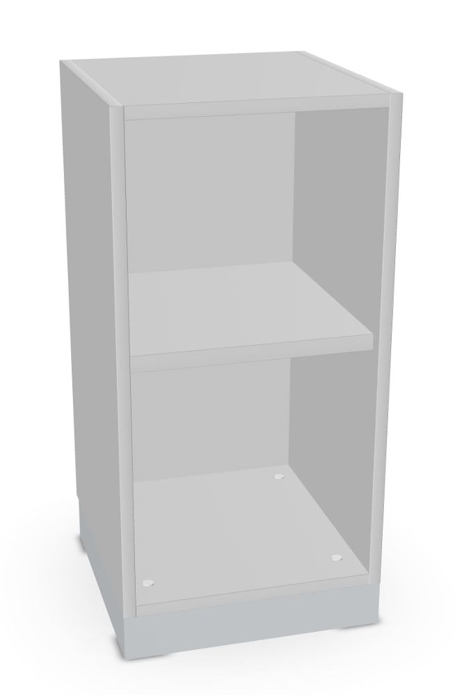 204-0053-41sblrkv5owUqvldf64FfaMrj4rt Schrankregal 2 Fächer 400mm breit Serie dataline