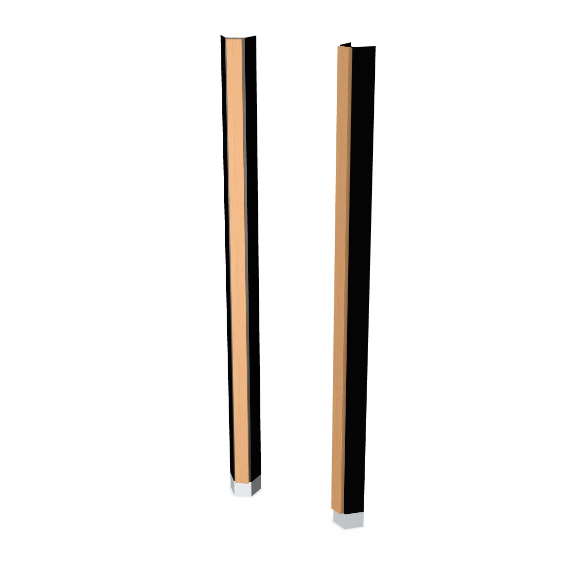 204-0547-765954c201b027ahbDtruYyfVRKG 45°-Eckschrankblenden mit Sockel Serie dataline