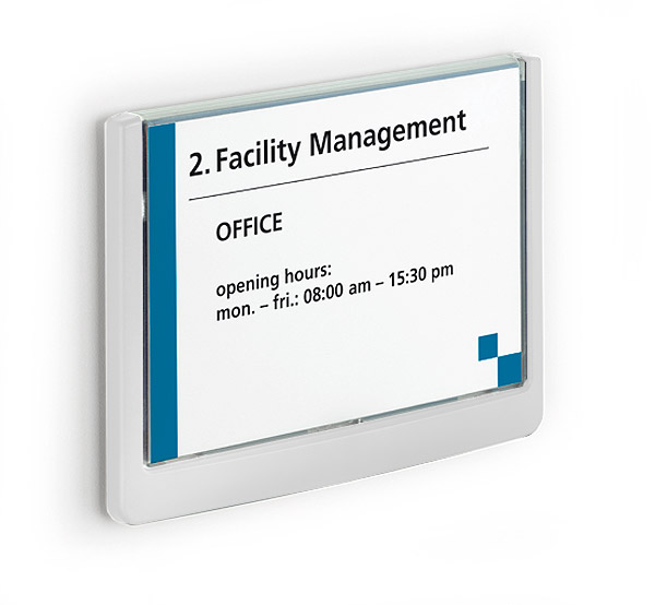 291-0210-10iOlzkXURUnYMG Türschild CLICK SIGN Typ 28