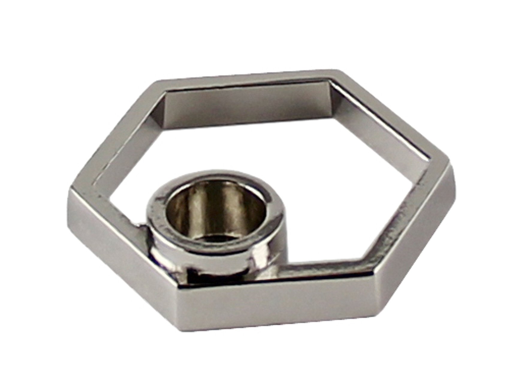 809011597 Kaheku Kerzenhalter Rob Sechseck silber
