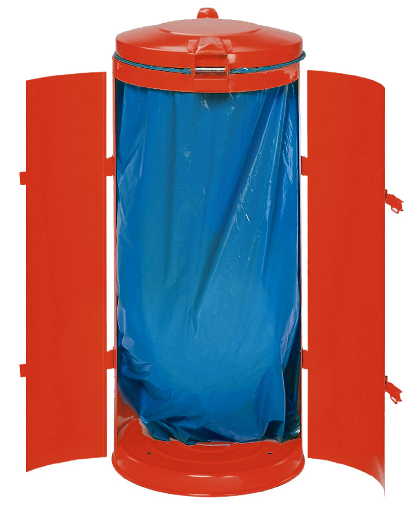 356-0056-2055e72320e7a21 Abfallsammler, für 120-l-Säcke, ø 500x980mm, pulverbeschichtet