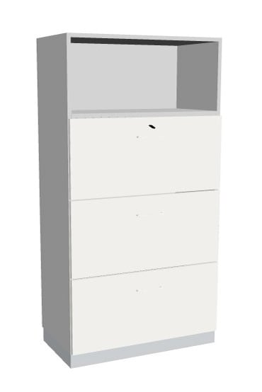 204-0101-444RTjIBSlTvRXs Kombischrank-3  Breite 800mm Serie dataline