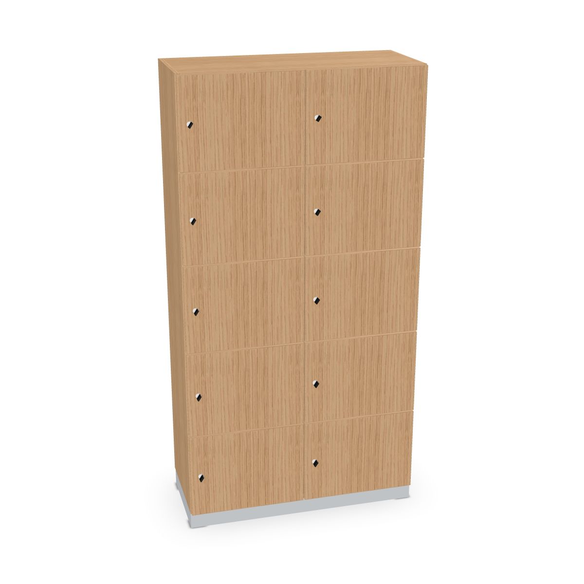 Schließfachschrank 10 Fächer 1000mm breit Serie dataline
