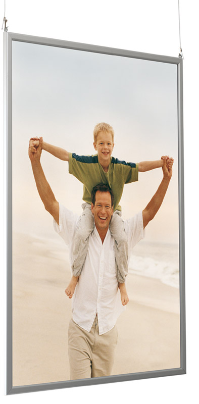 Doppelseitiger Einschubrahmen