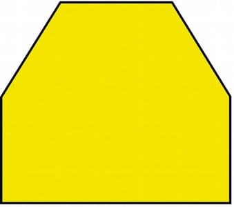 937-0057 Warn- und Schutzprofil, Flächenschutz selbstklebend, Typ CC