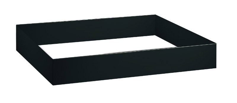 Sockel vorn 15mm zurückgesetzt für Flachablageschrank bis DIN A0