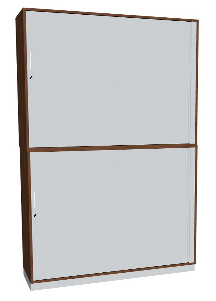 Querrollladenschrank mit 6 Fächern Serie dataline