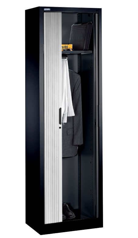 Rollladenschrank Typ 1980 links mit Kleiderstange + Hutboden