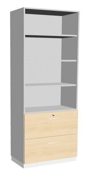 Kombischrank-17 Breite 1000mm Serie dataline