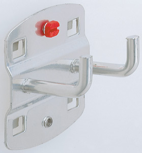 329-0014 Doppelter Werkzeughalter mit senkrechtem Hakenende