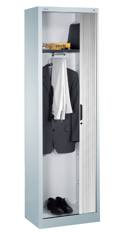 503-0307-13WpgDGvqgRjjd5 Rollladenschrank Typ 1980 rechts mit Kleiderstange + Hutboden