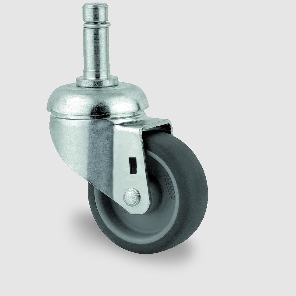 016-0010-00-apparaterolle-lenkrolle-mit-zapfen-tente Lenkrolle mit Zapfen
