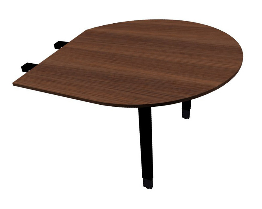 Besprechungsansatz mit 2 Standbeinen Anbau links Serie pensum U