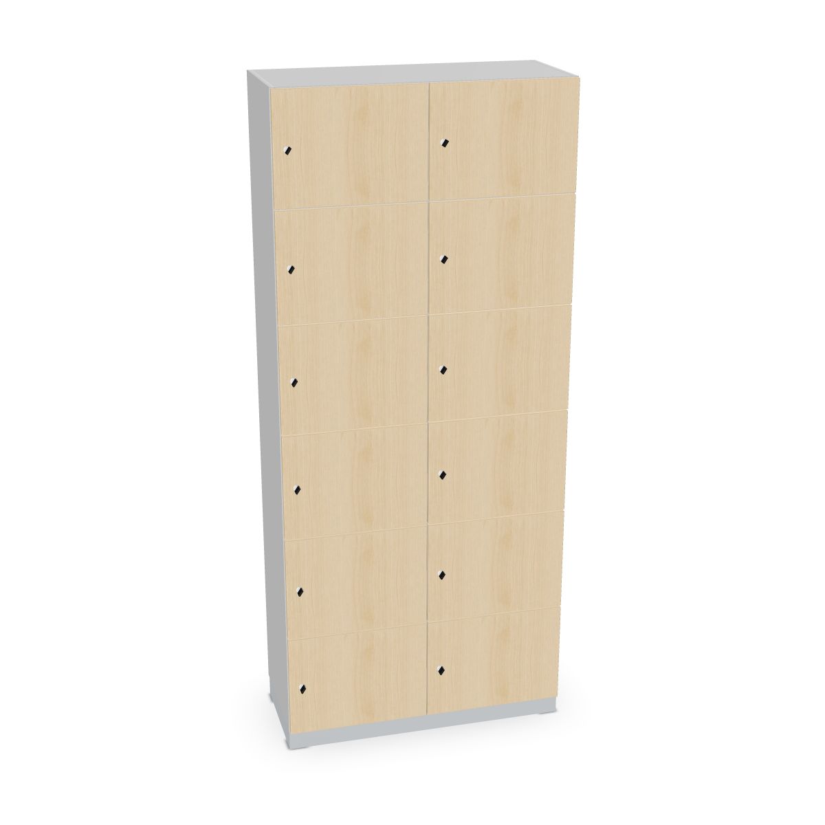 204-0096-4259524d0e987a504YMC8fO76B66 Schließfachschrank 12 Fächer 1000mm breit Serie dataline