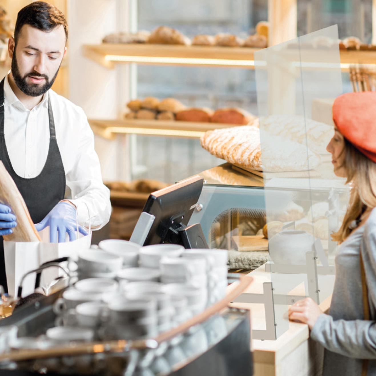 Spuckschutz Cassis 1