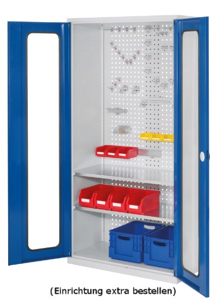 329-0119-60 Werkzeugschrank mit Sichtfenster-Türen