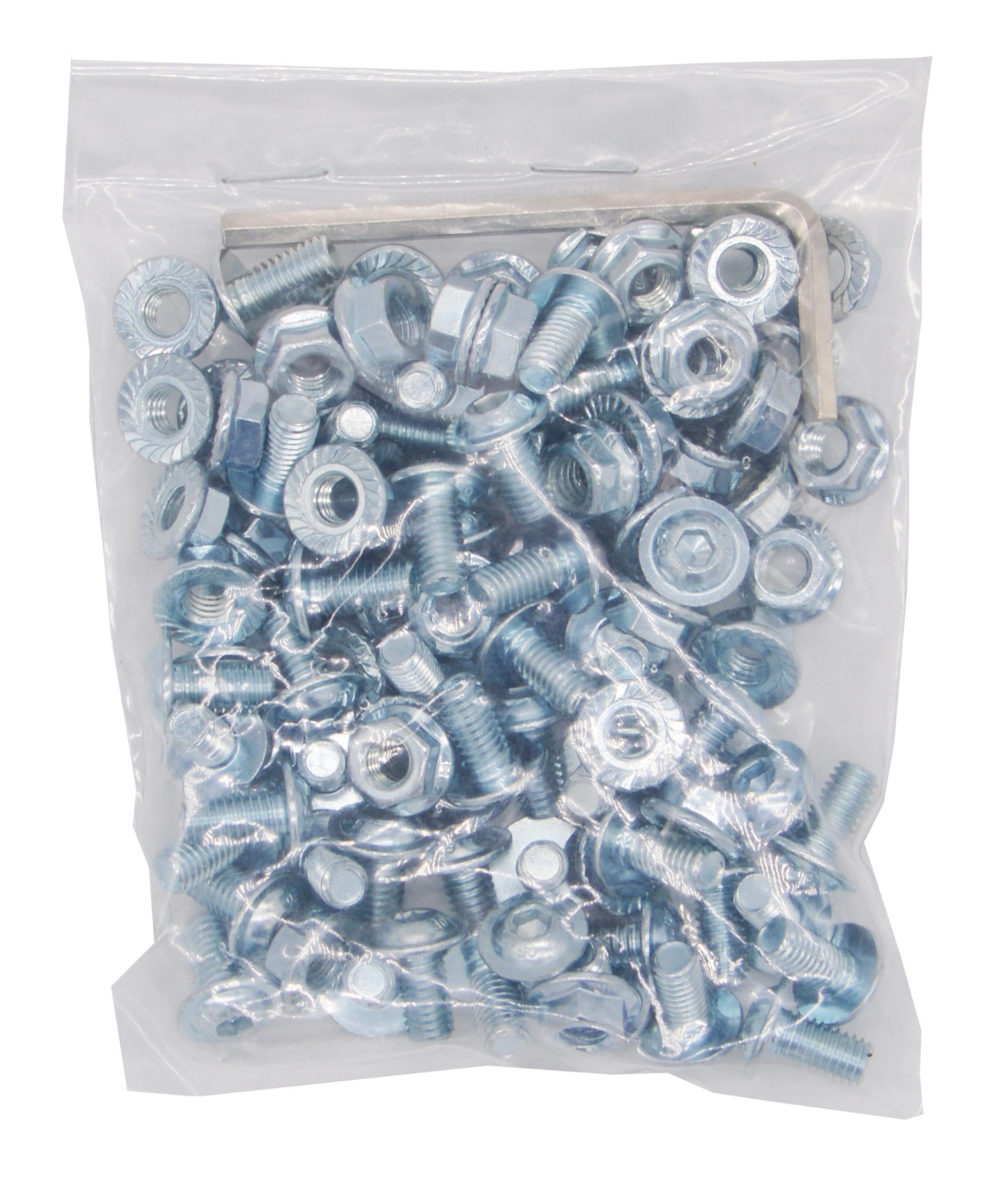 Schulte M6x16 Sechskantschraube Bundmutter mit Sperrverzahnung, VE 50