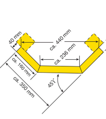 020-0444-00-eckplanke-aussenecke-black-bull-moravia Eckplanke Außenecke für Rammschutz-Planken