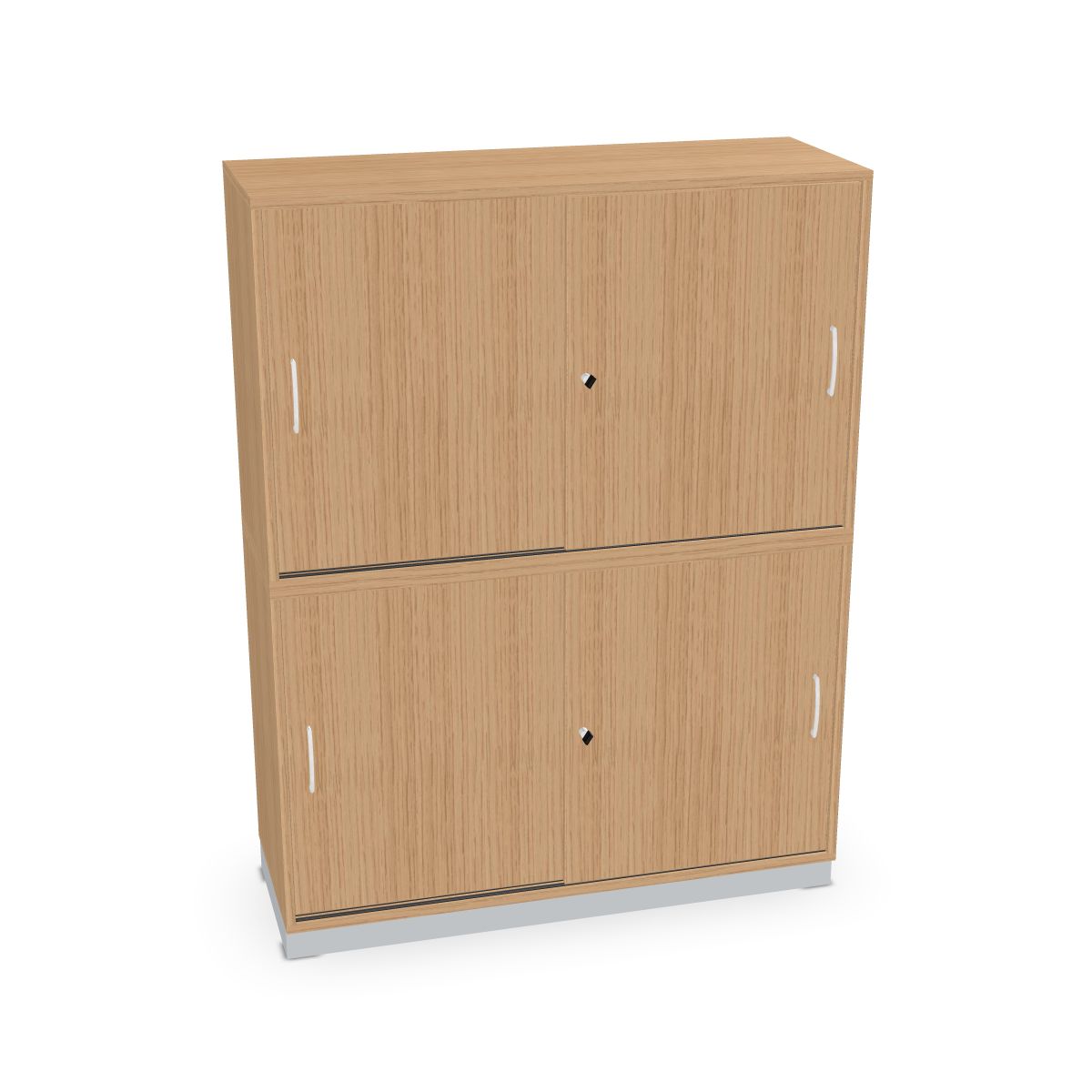 Schiebetürenschrank mit 4 Fächern Serie dataline