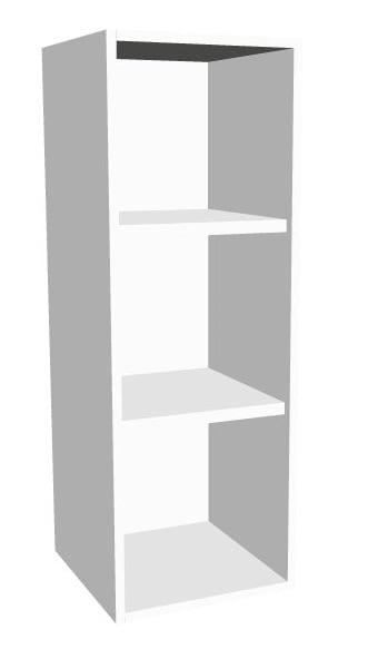 204-0157-10nFREFLb14cdn6 Aufsatz-Schrankregal 3  Ordnerhöhen 400mm breit Serie dataline