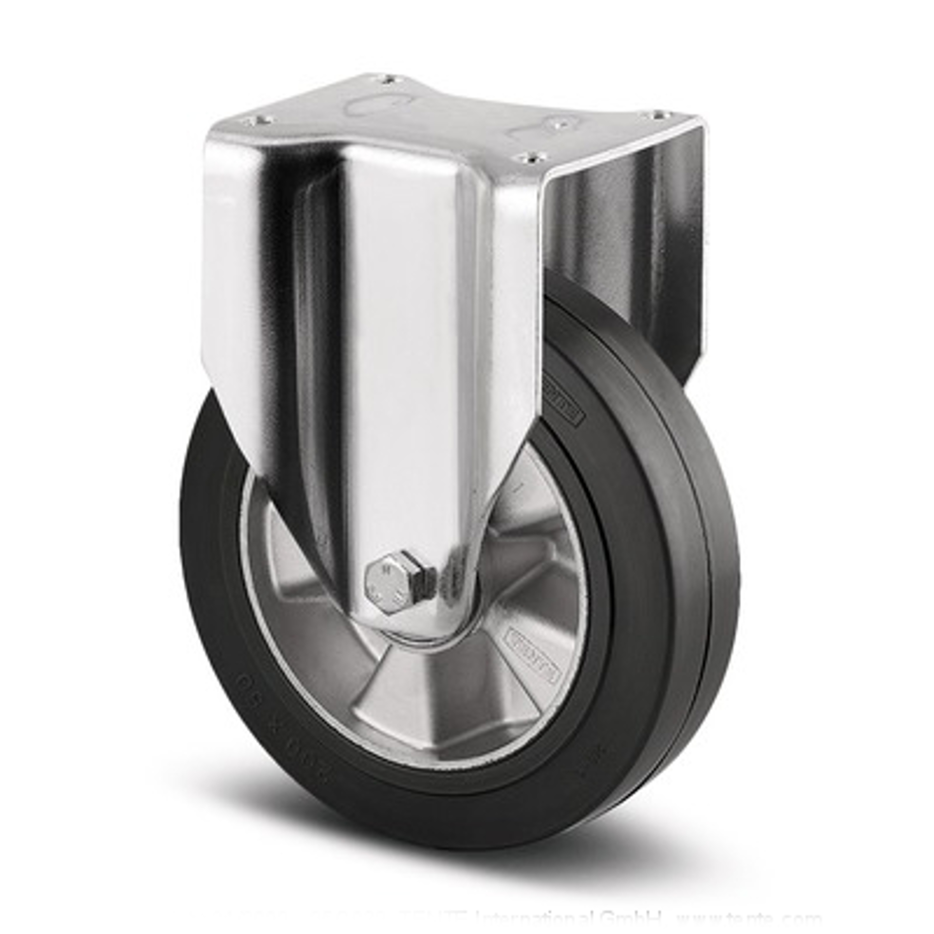 016-0427 Bockrolle Ø 160 x 50mm breit mit Platte
