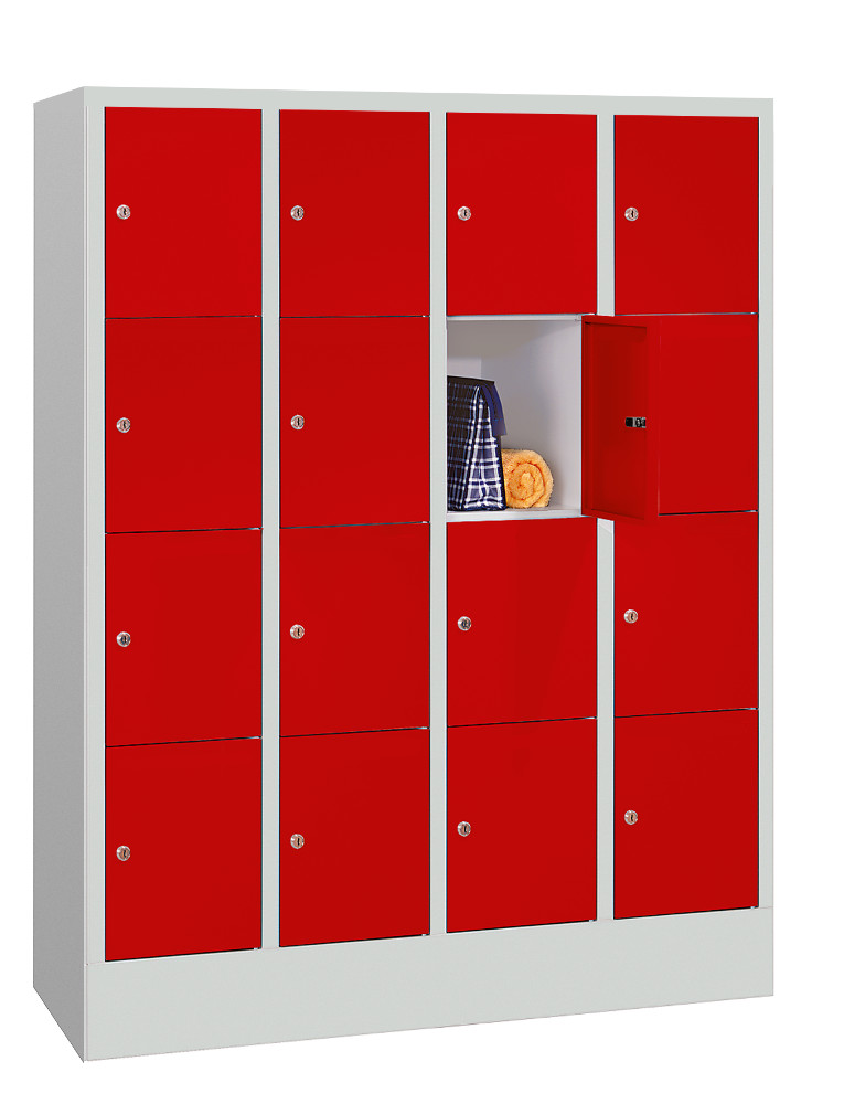 508-0139-3256ab4196ac318 Stahl-Schließfachschrank, 16 Fächer