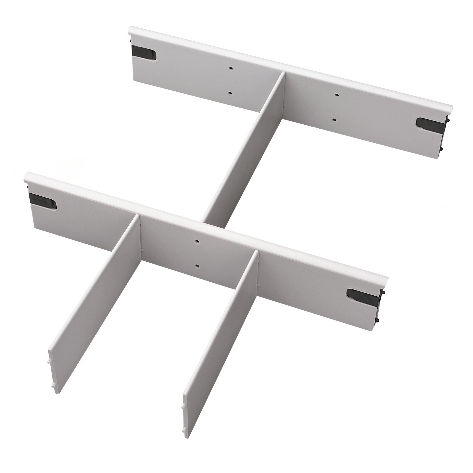 212-0570-00 Hammerbacher VACTR - Trennstege für Rollcontainer, 10er Set, 4 x A4, 2 x A5, 4 x A6,