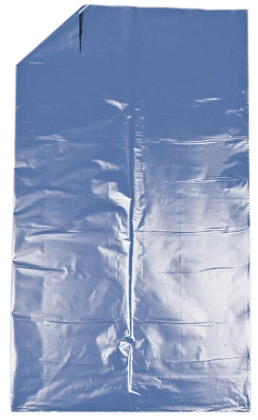 517-0365 E = 250 Kunststoff-Abfallsäcke, blau, 65 Liter, Stärke 38µm