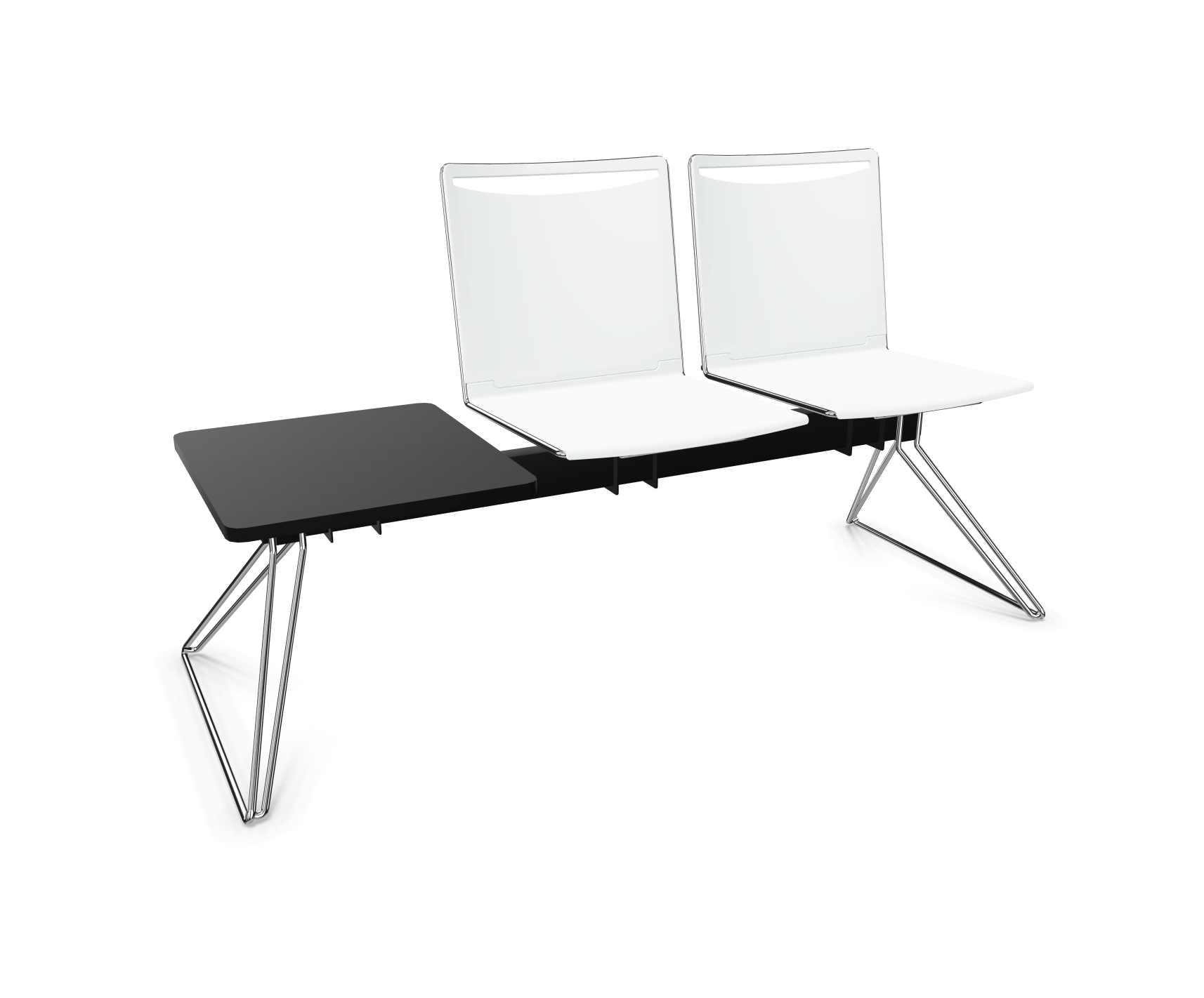 202-0904 viasit Klikit Traversenbank - 3er-Sitzgruppen