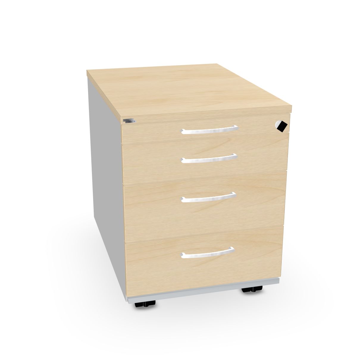 Untertisch-Rollcontainer 600 mm tief Serie dataline