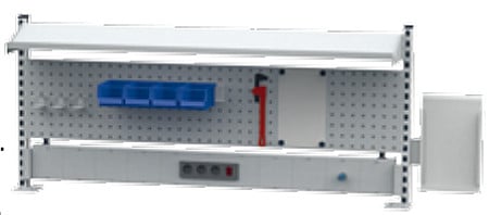 370-0200 Werkbank-Aufbau Typ 3