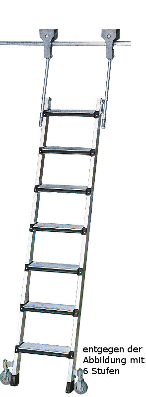 706-0037 Fahrbare Regalleiter