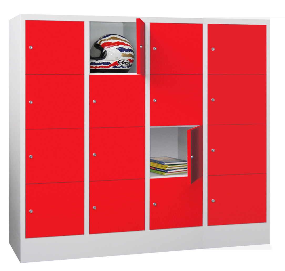 508-0127-3256a9d78b8579e Stahl-Schließfachschrank 16 Fächer