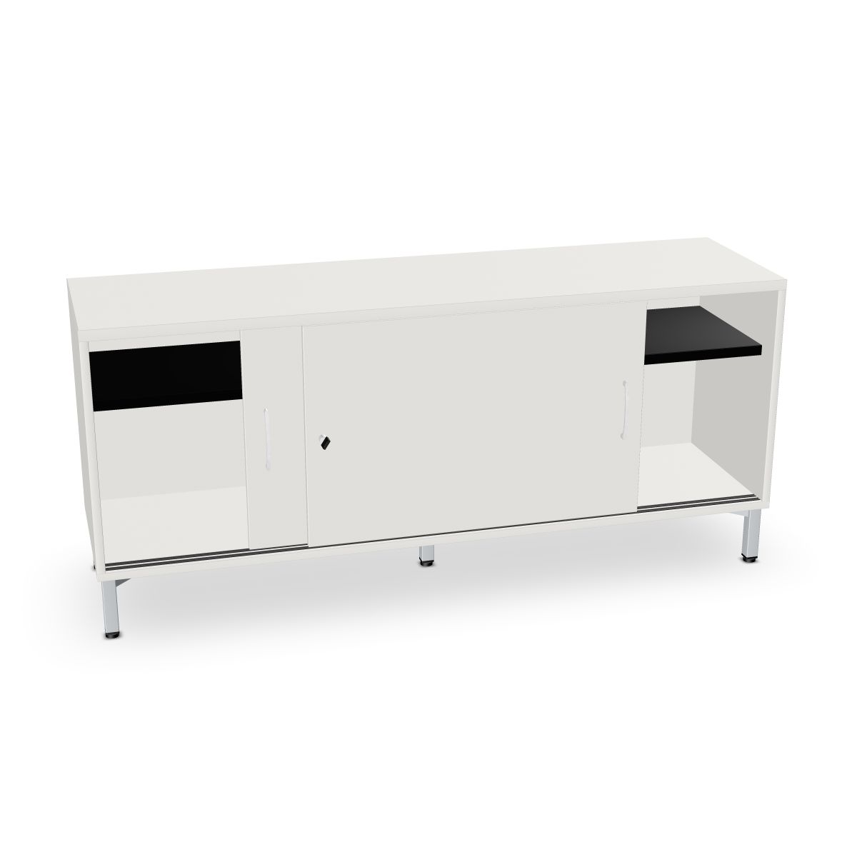 Schiebetürenschrank 1600 mm breit Serie dataline