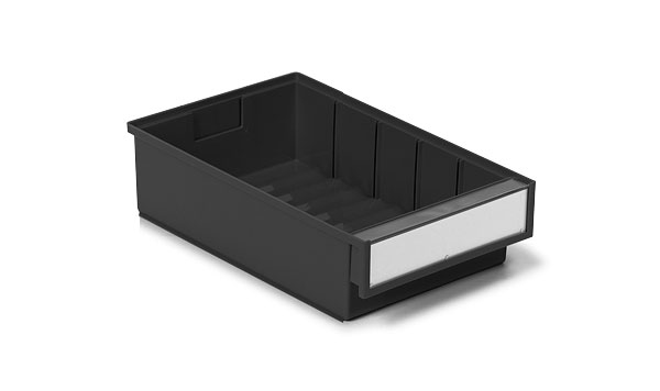 587-0511-90 Kunststoff-Schubkasten, ESD, 186x300x82mm