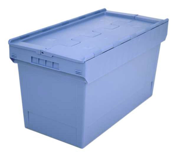138-52435gEdyDq7DYBUW Mehrweg-Stapelbehälter 100 L, mit Klappdeckel, 810x400x440mm