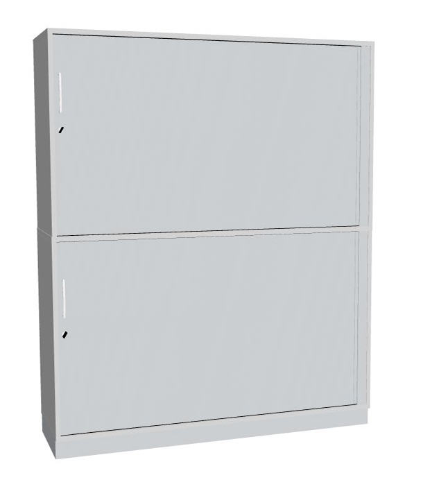 Querrollladenschrank mit 4 Fächern Serie dataline