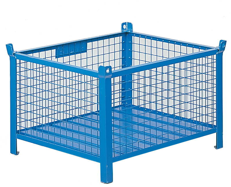Gitter-Stapelbehälter 1000x800x600mm mit Kranösen