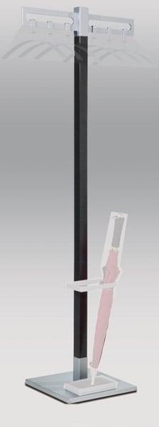 126-205255c2056a537dcz89AXucMIVPSV Garderobenständer montana ohne Schirmhalter/Kleiderbügel/ Doppelhaken, B550xT370xH1700mm
