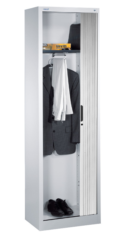 Rollladenschrank Typ 1980 rechts mit Kleiderstange + Hutboden